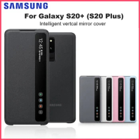 Original Samsung New Phone Cover Vertical Mirror Flip Cover EF-ZG985 For Samsung Galaxy S20+ S20Plus 5G S-View Cover