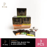 Ping Essentials Green Tea + Black Tea + Java Green Tea