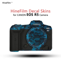 Hinefilm Skin for Canon R5 Camera Sticker EOSR5 Camera Decal Skins for Canon EOS R5 Camera Skin R5 Anti-Scratch Wrap Cover