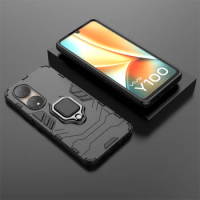 Shockproof Phone Case For VIVO S7 S9 X60 Pro Plus V20SE Y73s X50Pro Plus Anti Fall Bracket Protective Cover For iQOO Z1x U1x U3x