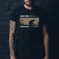 KAOS BAND / KAOS LINKIN PARK / METEORA / BAJU MUSIK ROCK METAL /PREMIUM Kain Katun Combed Hitam Pria