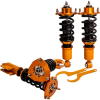 Coilover Shocks Struts for Mitsubishi Lancer Ralliart CG,CH 2.0 2002-2006 Lowering Adjustable Height Shock Absorbers Coilover