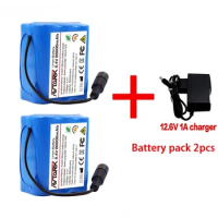 18650 Battery 100% New 8.4V 80000Mah 80Ah 6X Lithium Ion Rechargeable Battery Pack For Bicycle Light Headlamp