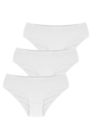 Penti Cover 3 White Slip Briefs