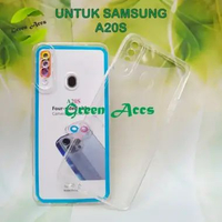 SILIKON ( SAMSUNG A20S ) CASE ANTI CRACK BENING / SOFTCASE / CASING SOFT HP HANDPHONE