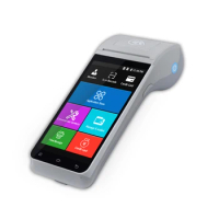 Cost-effective Android 9.0 NFC PDA Machines Mobile All In One Touch POS System with Printer Top up POS