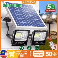 24-hour Shipping Malaysia Solar LED Light Outdoor Floodlight 20W Street Light Waterproof with Remote