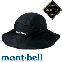 【Mont-Bell 日本 GORE-TEX 大圓盤帽《黑》】1128514/春夏款/防水帽/遮陽帽/GORE-TEX/圓盤帽