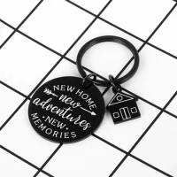 Housewarming Gifts Keychains New Home New Adventure New Memories Couple Keychain New Home Gift Ideas Husband Wife Christmas Gift