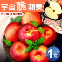 築地一番鮮-美國華盛頓宇宙脆蘋果特大尺寸12±3顆 (4.5KG/禮盒)