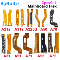 BaRuiLe 2Pcs Mainboard Flex Cable Motherboard Dock For Samsung A22 5G A21s A30s A31 A51 A71 A52 A72 A50 A70 Connector Main Board