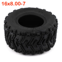 High Quality 16x8.00-7 Tubeless Tire For ATV Karting Wear Road Tubeless Four Wheel ATV Tire