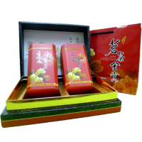 【新造茗茶】阿里山精選極品高山茶金賞禮盒(300gx2罐)