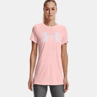 UNDER ARMOUR UA Tech短T-Shirt 女 短袖上衣 芭蕾粉(1365142-658)