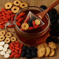 Turmeric Kidney Tea Formula Ginseng Eight Treasures Tea Organic Kidney Cleanse Tea Traditional Healt