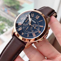 JAM TANGAN PRIA FOSSIL FS5068 GRANT CHRONOGRAPH ORIGINAL GARANSI 2 TAHUN