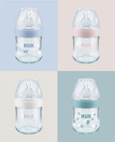 【紫貝殼】德國 NUK NATURE SENSE自然母感玻璃奶瓶120mL