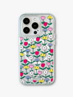 เคสมือถือ 13 Pro Max Magsafe Colorful flower Clear case
