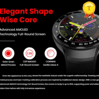 newest Android Quad Core Smart Watch man 4G LTE 1GB+16GB Dual Camera 1.4" AOMLED GPS/GLONASS WiFi Heart Rate sport Smartwatch
