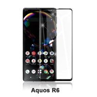 Full Cover Curved Tempered Glass For Sharp AQUOS Zero 2 Zero Screen Explosion proof protective film For Sharp AQUOS R6 glass