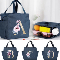 Food Work Bag Insulated Bag Lunch Box Waterproof Portable Zipper Thermal Lunch Bags for Outdoor Picnic Food Thermal Bag