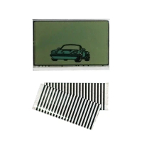 flexible screen display for CENMAX ST-5A Russian version LCD screen for 5A LCD keychain car remote 2-way car alarm system
