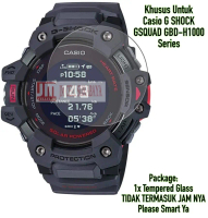 Anti Gores Kompatibel Untuk Casio GShock G Shock GBD H1000 H2000 Series - Tempered Glass Bahan Kaca