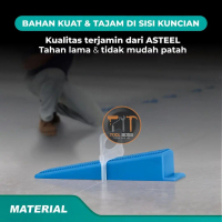 Alat Perata Keramik 1 Set 10 Pcs