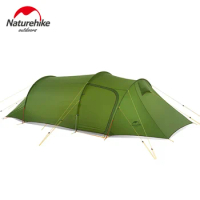 Naturehike Camping 3 Person Tent Waterproof Outdoor Ultralight Tents Glamping Backpacking 4 Season 2 Person Tent Hike Beach Tent