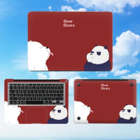 DIY Custom Laptop Skin Cartoon Bear Laptop Sticker Art Decal for MacBook Dell HP Lenovo Acer ASUS etc Laptop Skin Decorat