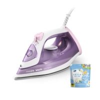 【Philips 飛利浦】蒸氣電熨斗 紫色/DST3010(手持式熨斗)