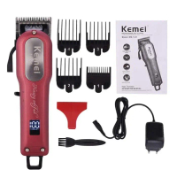 TERLARIS ALAT MESIN CUKUR RAMBUT RECHARGEABLE LITHIUM KEMEI KM-1031 / KM1031
