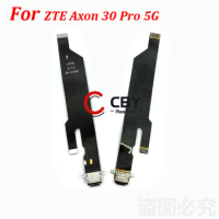 For ZTE Axon 30 Pro 5G USB Charging Dock Port Socket Jack Plug Connector Charge Board Flex Cable Replacement parts