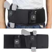 Tactical Belly Gun Holster Right Compatible with Smith and Wesson, Shield, Glock 19, 17, 42, 43, P238, Ruger Outdoor Hunting