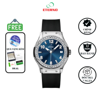 Đồng Hồ Nữ ETERNO E24-0048 Dây cao su cao cấp - đồng hồ nữ đẹp, sang chảnh