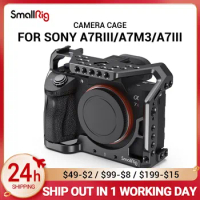 SmallRig A73 Camera Stabilizer Cage Rig for Sony A7RIII / A7M3 / for Sony a7iii W/ Shoe Mount Thread Holes Upgrade Version 2087