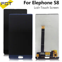6.0"For Elephone S8 LCD Display And Touch Screen Assembly Repair Parts +Tools +Adhesive For Elephone S8 Mobile Phone