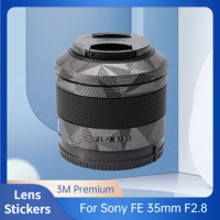 35 2.8 Lens Decal Skins vinyl wrap Cover for Sony 35mm F2.8 Sonnar T FE ZA Lens Protector Anti-scratch Cover Film Sticker