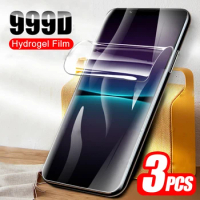 3PCS Hydrogel Film For Sony Xperia 1 10 V IV Ace III 10 III Lite Pro-I 5 Xperia1 II Xperia5 Xperia10 Protector Screen Cover Film