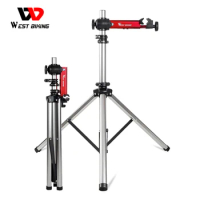 WEST BIKING Professional Bike Repair Stand MTB Road Bicycle Maintenance Repair Tools Adjustable Foldable Storage Display Stand