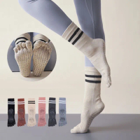 【Porabella】襪子 五指瑜珈襪 止滑中筒襪 普拉提襪 防滑襪 瑜珈襪 YOGA SOCKS