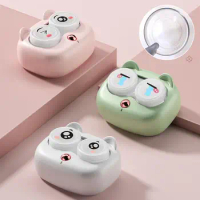 Ultrasonic Contact Lens Cleaning Machine 58000hz High Lens Frequency Vibration Remover Tool Timing Cleaner Contact Recharge H4w9