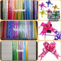 Pita Tarik/Pita Serut/Pita Kado Panjang Jumbo
