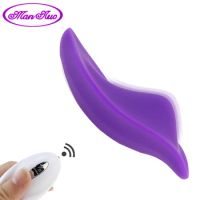 Wearable Panty Vibrator Wireless Remote Control Panties Vibrating Eggs 12 Vibration Pattern Invisible Clitoral Sex Toy for Women
