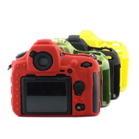 Soft D850 Camera Silicone Case Camera Bag For Nikon D850 Rubber Protective Case Cover Skin Red Black Yellow Camouflage
