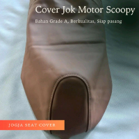 KULIT COVER JOK MOTOR SCOOPY SIAP PASANG