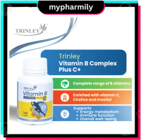 TRINLEY VITAMIN B COMPLEX PLUS C TAB 60'S