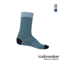 【Icebreaker】男 中筒細針織都會休閒襪(戶外機能襪/羊毛襪/中筒襪/休閒襪)