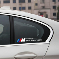 美琪 BMW專用後窗三角貼紙 拉花貼紙 側窗車貼m標貼紙