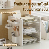 แนะนำ แนะนำ ชั้นวางของอเนกประสงค์ สีขาว - 3 ชั้น ถาดเอกสาร A4 กล่องเก็บเอกสารสามารถวางซ้อนกันเป็นชั้
